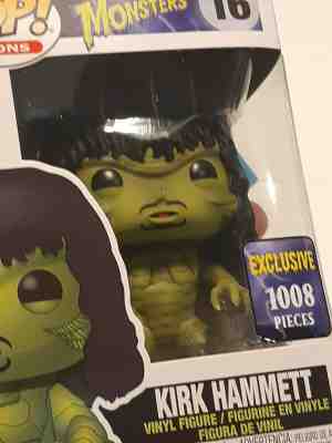 Kirk Hammett Exlusive Funko pop! #16 Limited to 1008 Pieces Each