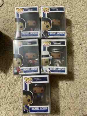 Pop Rock Music Michael Jackson Bundle Of 5