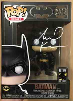 Michael Keaton Signed Autographed DC Batman 1989 Funko Pop COA.