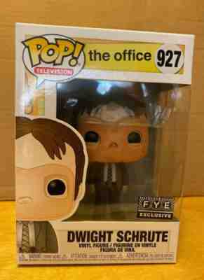 Funko Pop The Office DWIGHT SCHRUTE WITH CPR MASK! FYE Exclusive! Brand New 927 