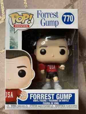 TOM HANKS SIGNED FUNKO POP! *FORREST GUMP (PING PONG)* #770