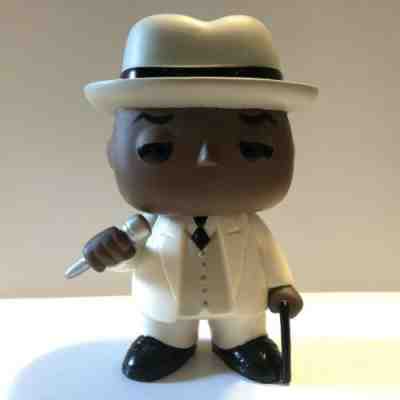 Funko Pop Rocks The Notorious BIG #18. Vaulted. No box. Biggie Smalls Rapper