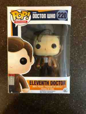 Funko 4268 POP TV: Doctor Who Dr #11 Plus 227 Tardis, NIB, Free Shipping!