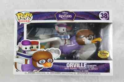 Funko Pop! Rides Rescuers Orville Miss Bianca & Bernard #38 Disney Treasures Box