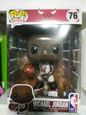 Michael Jordan 10 INCH Funko Pop Footlocker Exclusive #76 White Jersey