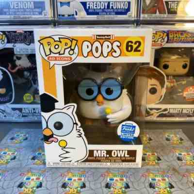 Funko Pop! Ad Icons Tootsie Pop Mr. Owl #62 Funko Shop Exclusive