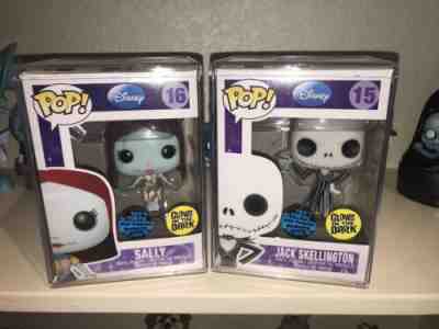 funko pop nightmare before christmas Jack Sally Wonderland Glow Toy Tokyo