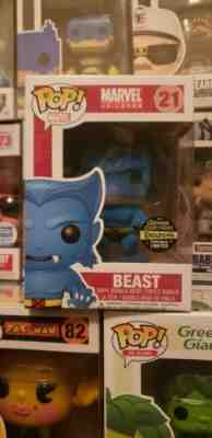 Beast Flocked MARVEL Universe Exclusive FUNKO POP Gemini LE 240 Pieces Protector