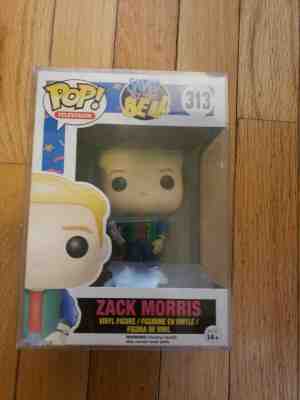 FUNKO POP!  SAVED BY THE BELL - ZACK MORRIS # 313 w/ protector 