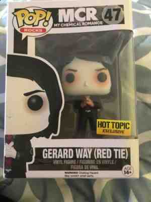 Funko Pop! Rocks My Chemical Romance Gerard Way (Red Tie) #47 Exclusive