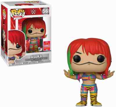 Funko Pop WWE 56 ASUKA LIMITED LOT of 8