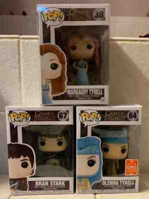 Funko Pop - Game of Thrones LOT- #38 Margaery Tyrell- Olenna 2018 SDCC- VAULTED