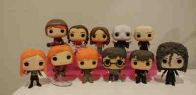 Funko Pop Harry Potter Lot. Voldemort, Harry Potter, Hermione, Ron, Ginny, 