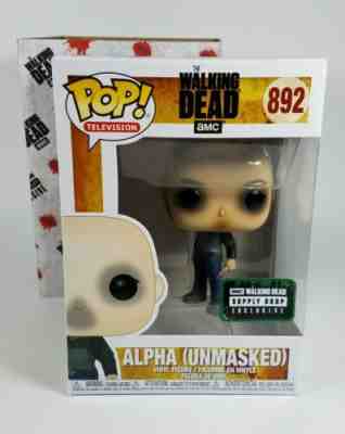 Funko Pop Alpha Unmasked The Walking Dead Supply Drop Exclusive #892