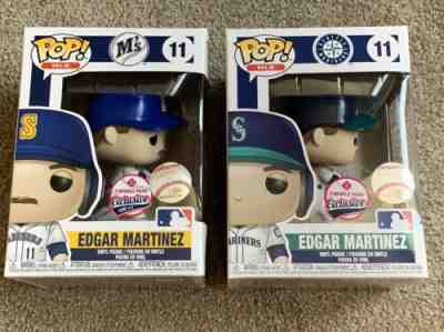 Funko Pop Edgar Martinez Lot Seattle Mariners 7/20/19 Limited 1/1000 Rookie