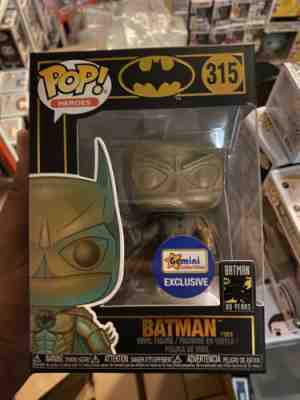 Funko Pop! Batman (1989) Patina Gemini Collectibles Exclusive + Protector