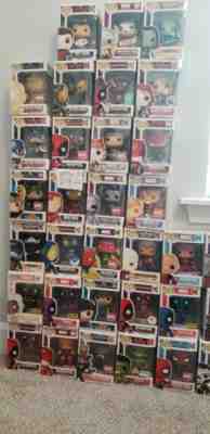 130+ Funko POP lot! Majority exclusives plus many other collectibles included!