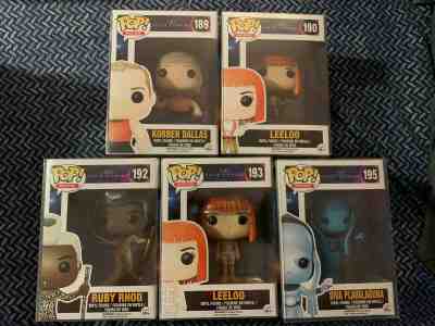 Funko Pop! Fifth (5th) Element Lot - Diva, LeeLoo, Ruby Rhod, Korben