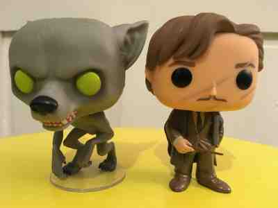 REMUS LUPIN 45 & LUPIN WEREWOLF 49 HOT TOPIC HARRY POTTER FUNKO POP LOOSE LOT