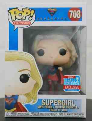 Funko Pop! Television CW Supergirl- Supergirl #708 w/Protector (NYCC Fall Ex)New