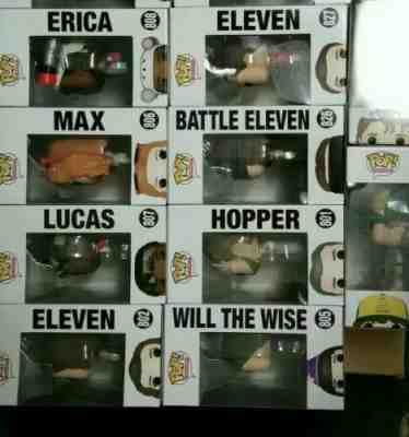 13 pop lot of STRANGER THINGS season 3 set funko eleven Hot Topic Walmart scoops