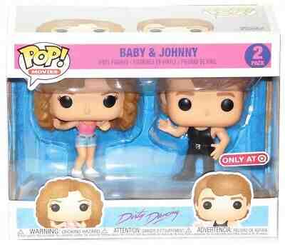 Funko Pop Movies Dirty Dancing Baby & Johnny Target Exclusive 2 Pack Figure Set!