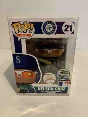 Funko Pop! MLB Mariners SGA Nelson Cruz LE1000 Rare Baseball