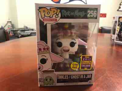 Funko Pop! Rick and Morty 256 Tinkles w/ Ghost in a Jar - 2017 SDCC Exclusive