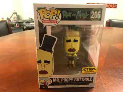 Funko Pop! Rick and Morty 206 Mr. Poopy Butthole Bleeding - Hot Topic Exclusive