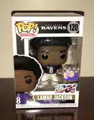 FUNKO POP! NFL FOOTBALL: BALTIMORE RAVENS - LAMAR JACKSON 120 VINYL