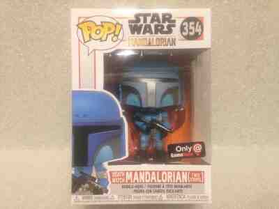 Funko Pop! Star Wars #354 Death Watch Mandalorian Two Stripes (Gamestop) IN HAND