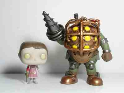 FUNKO POP LOT BIOSHOCK BIG DADDY & LITTLE SISTER VIDEO GAME