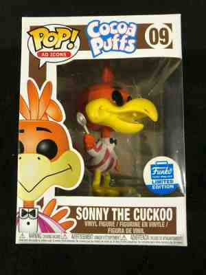 Sonny the Cuckoo Cocoa Puffs Pop Ad Icon #09 Funko Pop Vinyl Figure New