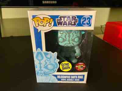 Star Wars Darth Maul Holographic Funko POP SDCC 2012 480 Pieces VERY LIMITED!!!