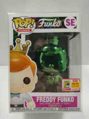 Funko Pop Fundays 2018 Emerald Green Chrome Tuxedo Freddy Funko L.E 1000 Pieces