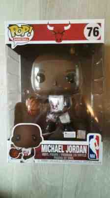 Michael Jordan 10 INCH Funko Pop Footlocker Exclusive #76 White Jersey