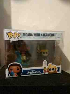 Funko Pop Disney Moana and Kakamora with Protector!