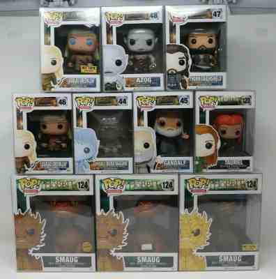 Funko Pop! The Hobbit Azog, Tauriel , Legolas, Thorin, Smaug, Lord Of The Rings