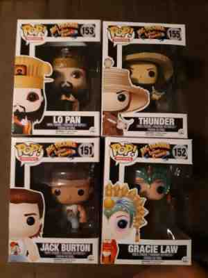 Funko Pop Big Trouble in Little China 151 Jack 152 Gracie 153 Lo Pan 155 Thunder