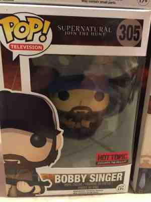 Bobby Singer  Funko POP! Supernatural 305 figurine figure vinyl merch rare