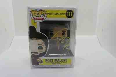 Post Malone Authentic Signed Rocks #111 Funko Pop Vinyl Figure with COA - 783