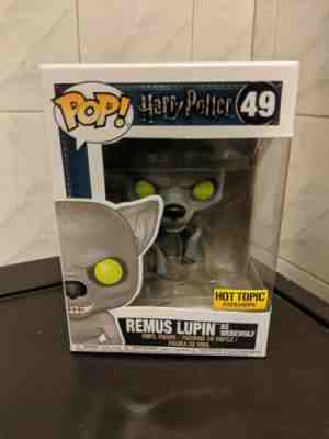 NIB Funko Pop Remus Lupin Werewolf Harry Potter Hot Topic Exclusive No. 49