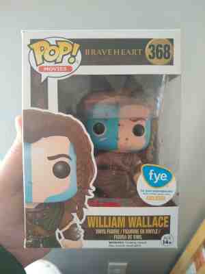 William Wallace Fye Exclusive #368 (Braveheart) Bloody Funko Pop***SEE PHOTOS***