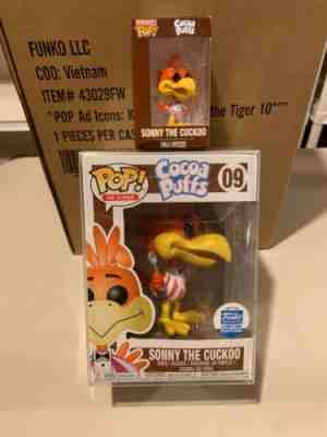 Funko Pop Sonny the Cuckoo #09 Cocoa Puffs Funko Shop Exclusive and Pocket Pop 