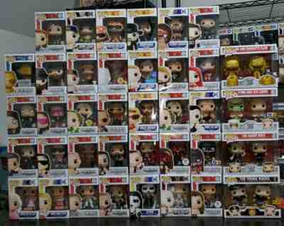 Funko Pop! WWE Lot Of 42 Pops Hulk Hogan Macho Man Ultimate Warrior Ric Flair 