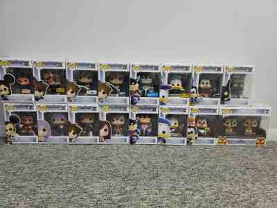 Kingdom Hearts Funko POP Lot Exclusive Final Valor Sora Pete 13 Mickey + More