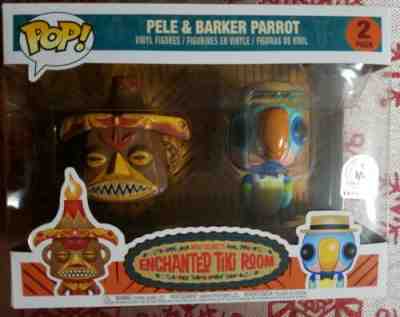 Funko POP! Disney - Enchanted Tiki Room: Pele & Barker Parrot [Parks Exc] 2 Pack