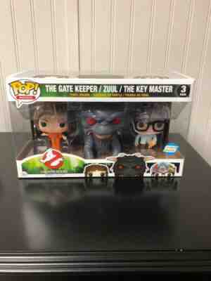 Funko POP! Ghostbusters 3 Pack Gate Keeper Zuul Key Master Walmart Exclusive 