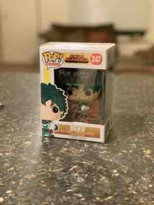 Pop! Deku 247 Signed By Justin Briner “Plus Ultra!”