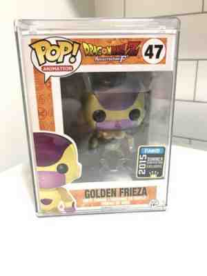 Funko POP Dragon Ball Z 47 Metallic Golden Frieza Black Eyes 2015 SSCC Exclusive